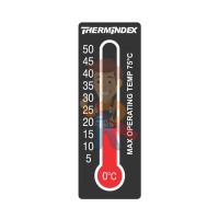 Наклейка-термометр для комнат и помещений Hallcrest Room - Термоиндикатор-термометр многоразовый Hallcrest Thermindex