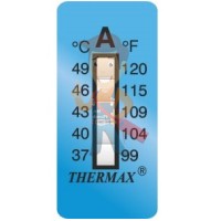 Термоиндикаторная наклейка Thermax Single - Термополоска самоклеющаяся Thermax 5