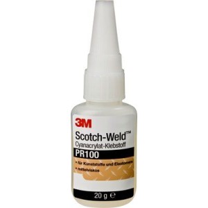 Клей цианоакрилатный Scotch-Weld™, PR100 прозрачный, 20 г