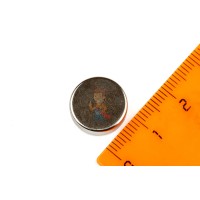 Неодимовый магнит пруток 10х40 мм - Неодимовый магнит диск 14х4 мм