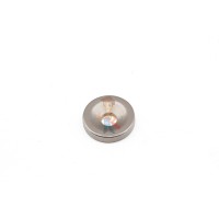 Неодимовый магнит диск 13х2 мм - Неодимовый магнит диск 10х2 мм с зенковкой 3/6 мм, N33