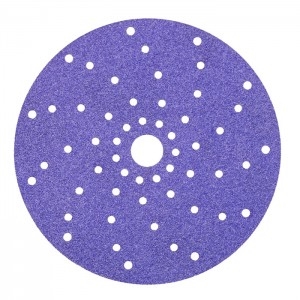 Круг абразивный c мультипылеотводом Purple+, 180+, Cubitron™ Hookit™ 737U, 150 мм