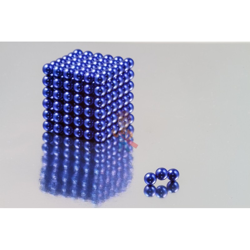 Неодимовый магнит шар 5 мм, синий - фото 4