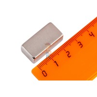 Неодимовый магнит кольцо 15х7х3.5 мм - Неодимовый магнит прямоугольник 25,4х12,5х9,3 мм, N42H