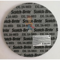 Шлифовальный круг Scotch-Brite™ Roloc™ SC-DR, A MED, 75 мм, 05531, 3 шт./уп. - Шлифовальный круг Scotch-Brite™ XL-UW, 2A MED, 150 мм х 6 мм х 13 мм, 17498
